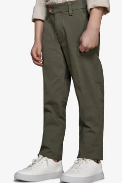 KIDS Green chino pants