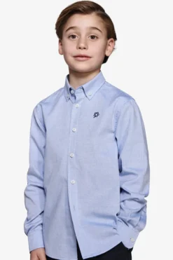 KIDS Light blue button down Oxford shirt