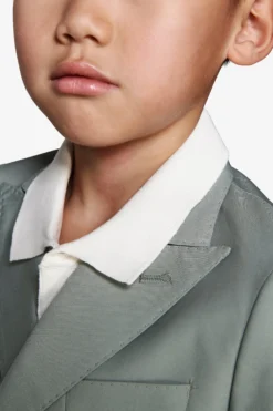 KIDS Sage double-breasted twill blazer