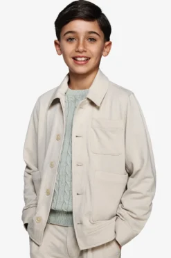 KIDS Sand jersey overshirt