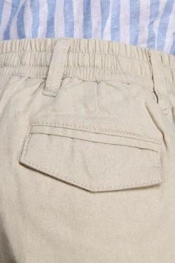 KIDS Sand linen blend Bermuda shorts