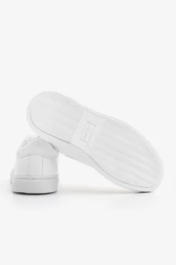 KIDS White leatherette sneakers
