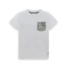 KIDS White t-shirt with pocket