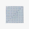 Light blue cashmere pattern pocket square