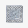 Light blue cashmere pattern pocket square