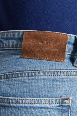 Light blue denim trousers
