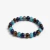 Light blue medium pearls bracelet