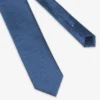 Light blue micro pattern tie