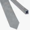 Light gray classic tie