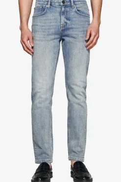 Medium blue denim trousers