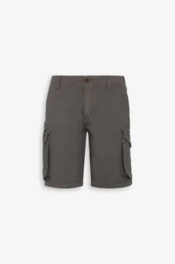Mud Herringbone cargo Bermuda shorts