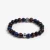 Multicolor medium pearls bracelet