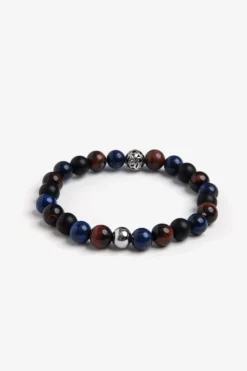 Multicolor medium pearls bracelet