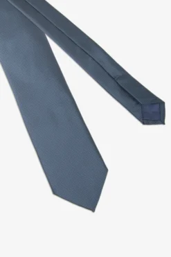 Navy diamond tie