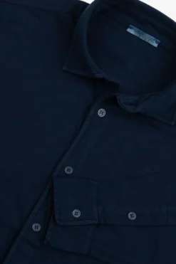 Navy jersey shirt