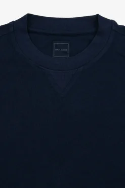 Navy piquet t-shirt