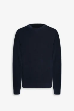 Navy piquet t-shirt