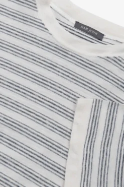 Navy striped t-shirt