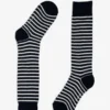 3-pack multi-pattern blue socks