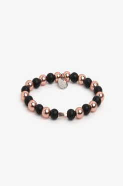 Pink medium pearls bracelet