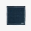 Pochette a pois blu