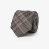 Purple Prince of Wales print tie