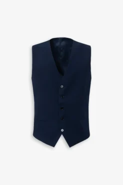 Royal blue classic waistcoat