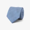 Royal blue micro pattern tie