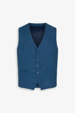 Royal slub canvas waistcoat