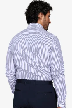 Royal striped shirt