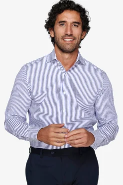 Royal striped shirt