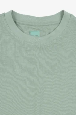Sage piquet t-shirt