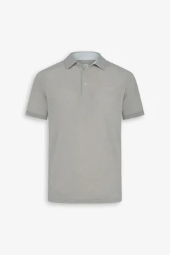 Sand piquet polo shirt