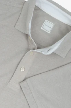 Sand piquet polo shirt