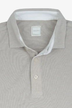 Sand piquet polo shirt