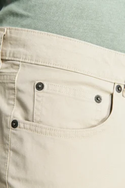 Sand 5 pockets gabardine trousers