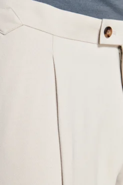 Sand textured weave trousers