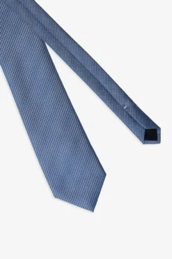 Sky micro pattern jacquard tie