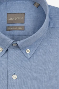 Sky Oxford button down regular slim shirt