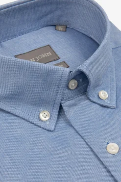 Sky Oxford button down regular slim shirt
