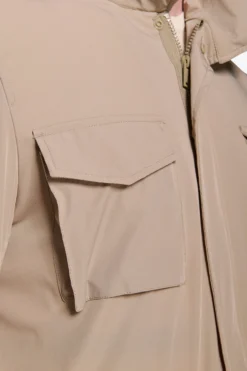 Taupe Relax Tech field jacket