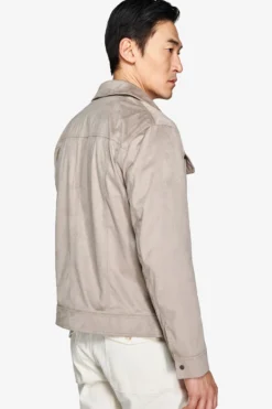 Taupe short jacket