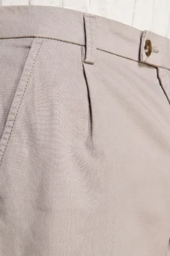 Taupe woven trousers