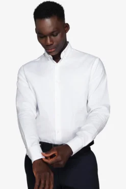 White button down Oxford shirt