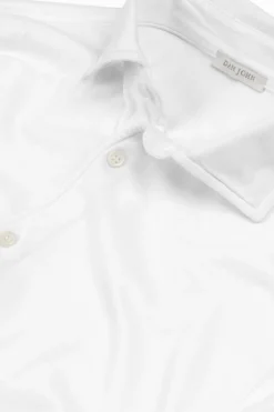 White jersey shirt